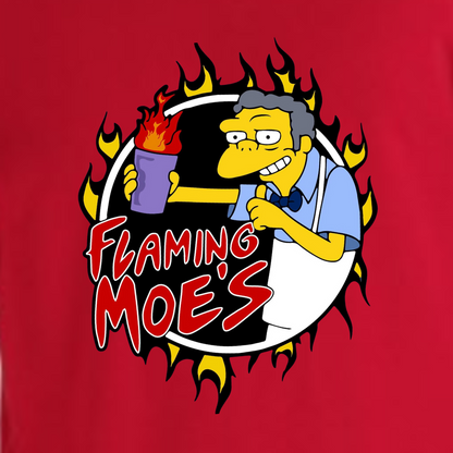 Polera Flaming Moe's
