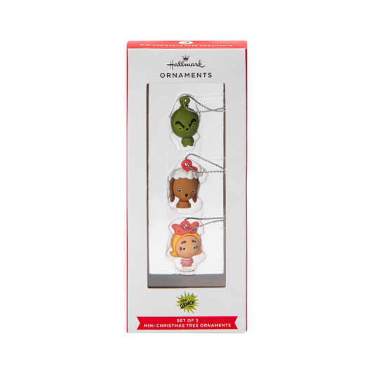 Adornos mini de Navidad Hallmark Grinch