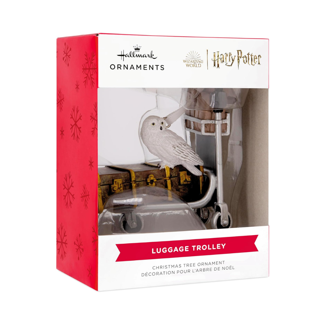 Adorno Navidad Carrito Plataforma 9 3/4 Harry Potter