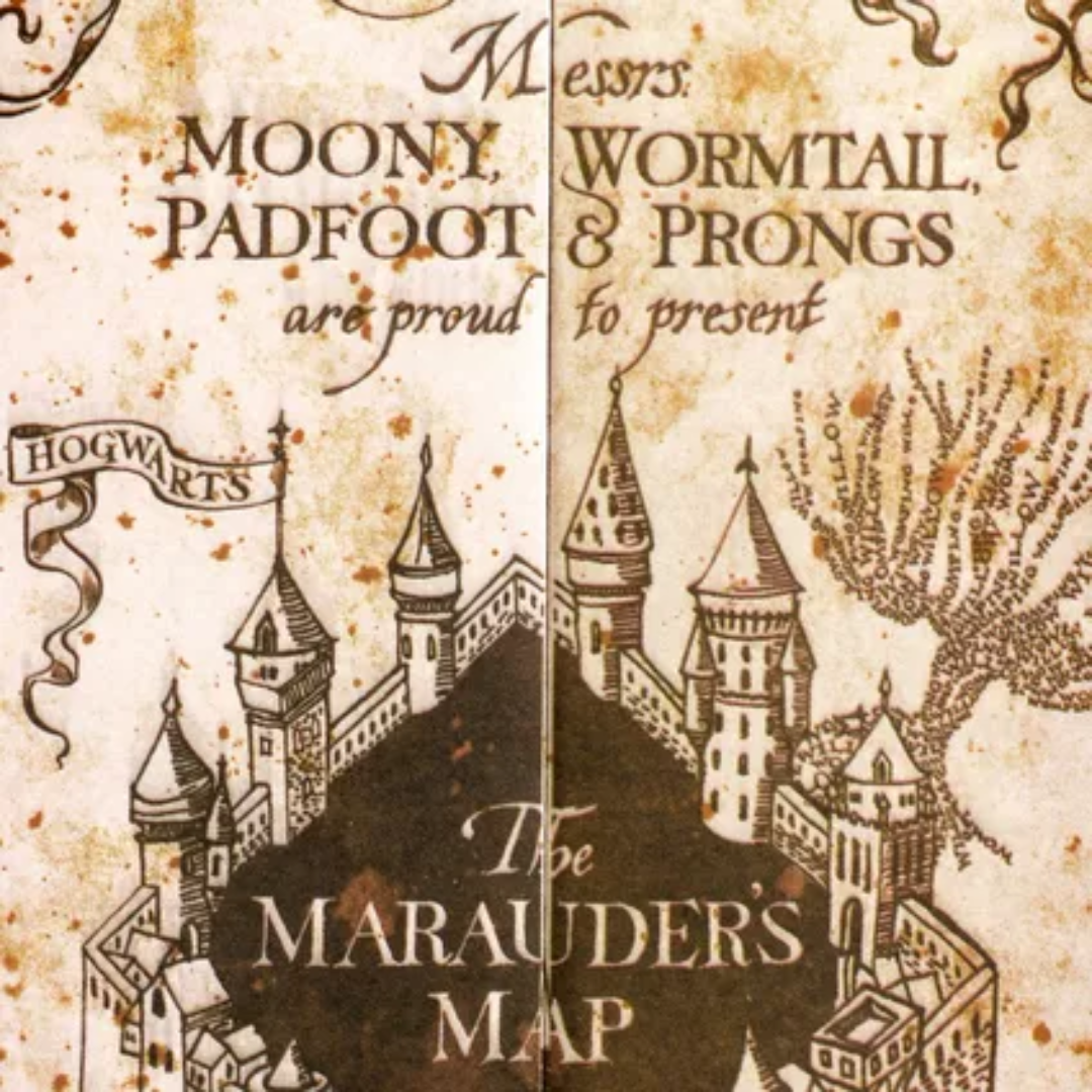 Mapa del Merodeador Harry Potter