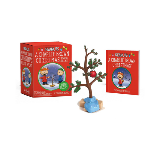 Una Navidad de Charlie Brown: Kit de libro y árbol: ¡Con música!