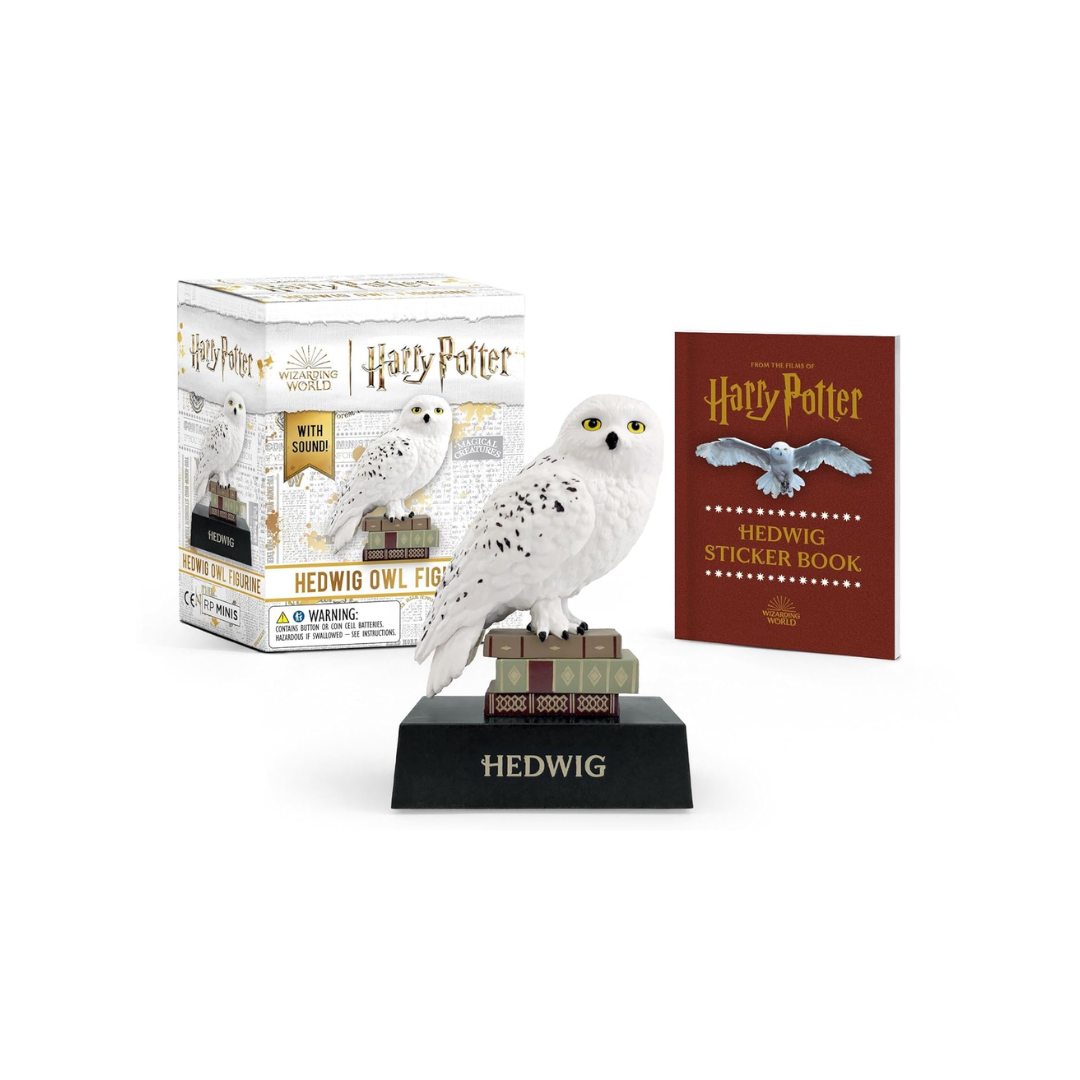 Harry Potter: Figura Lechuza Hedwig ¡Con Sonido!