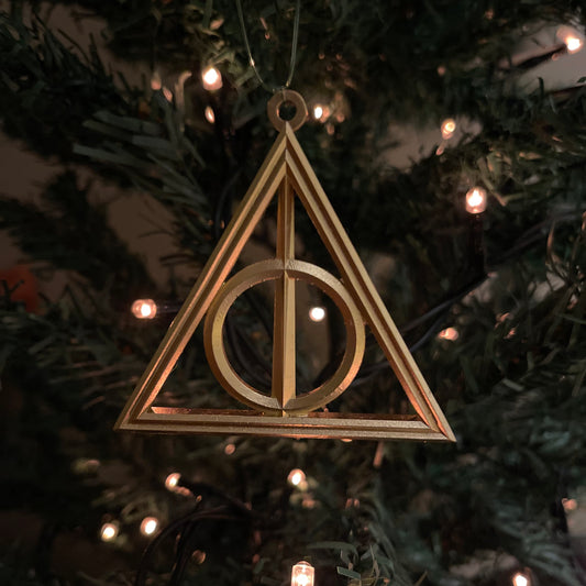 Adorno Gold Reliquias de la muerte - Deathly Hallows