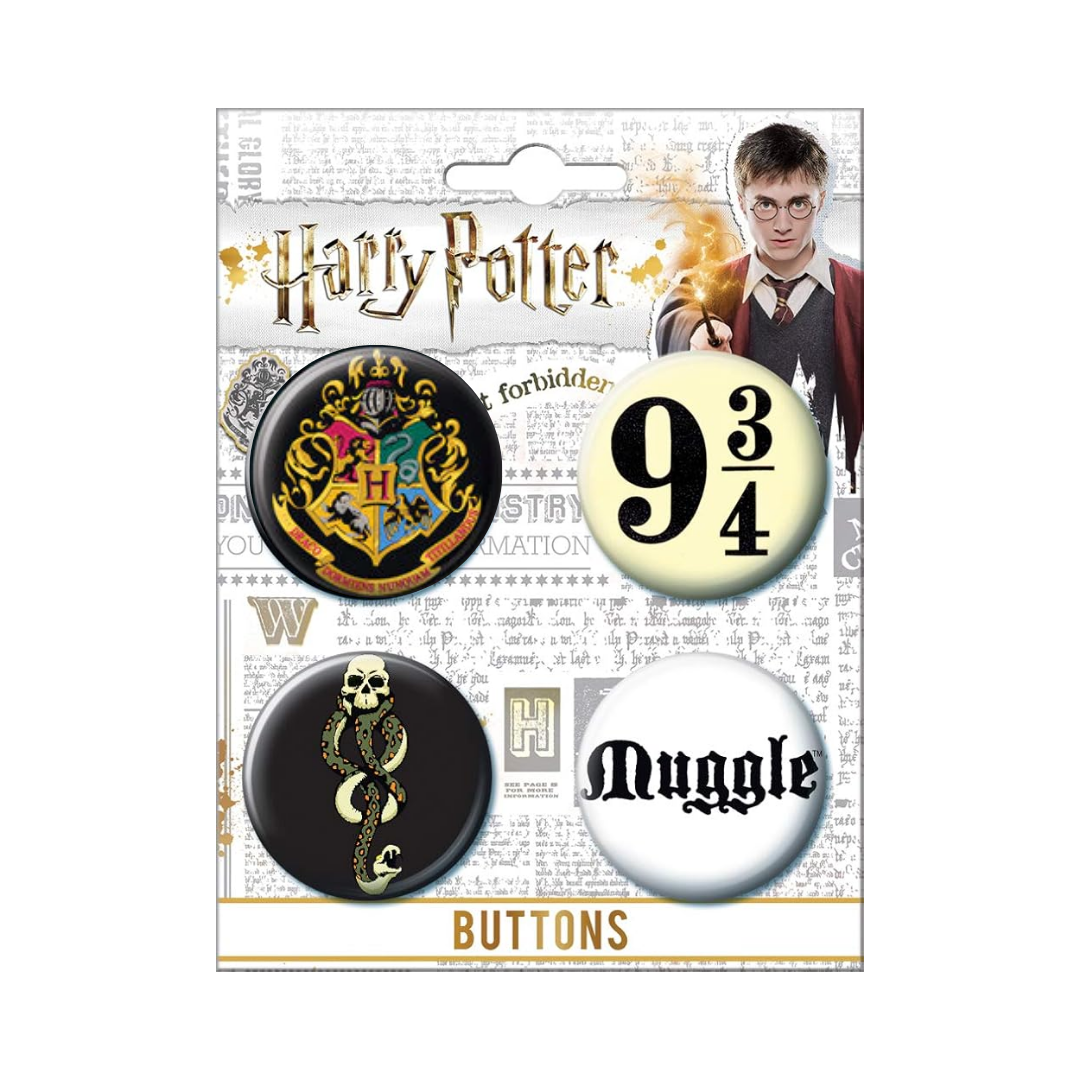 Chapitas Oficiales Harry Potter