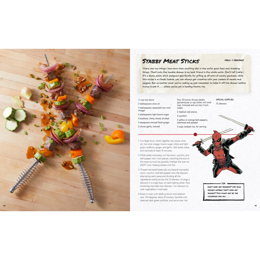 Libro Cocina Deadpool (Inglés)